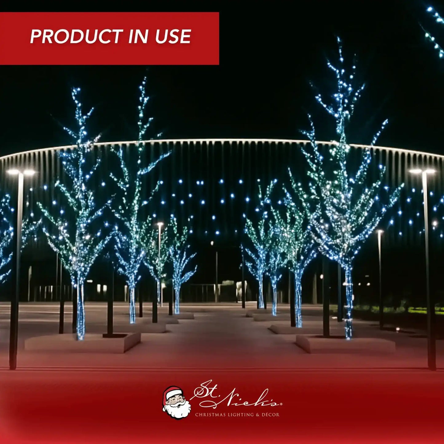 LED Mini Lights 5MM Aqua Blue and Cool White Twinkle Green Wire- 6" Spacing