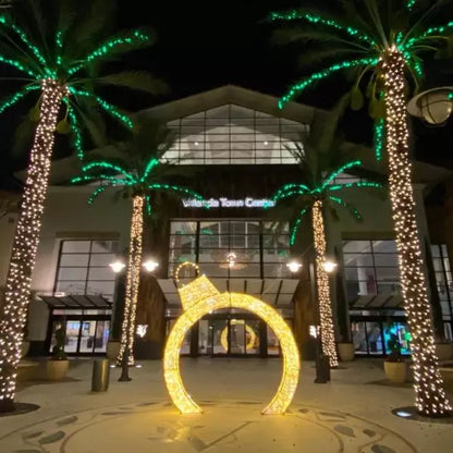12FT Gold Walkthrough Ornament Arch
