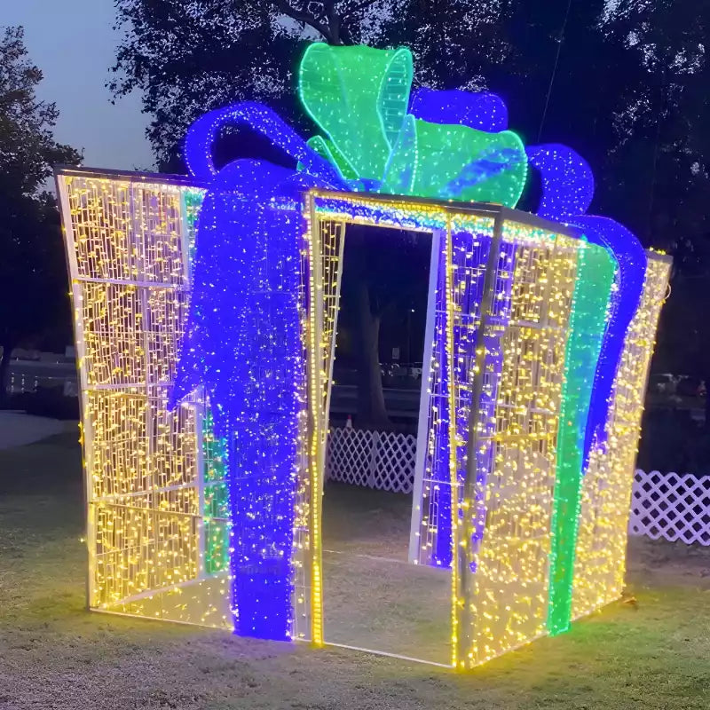 12FT Blue and Green Gift Box Walkthrough