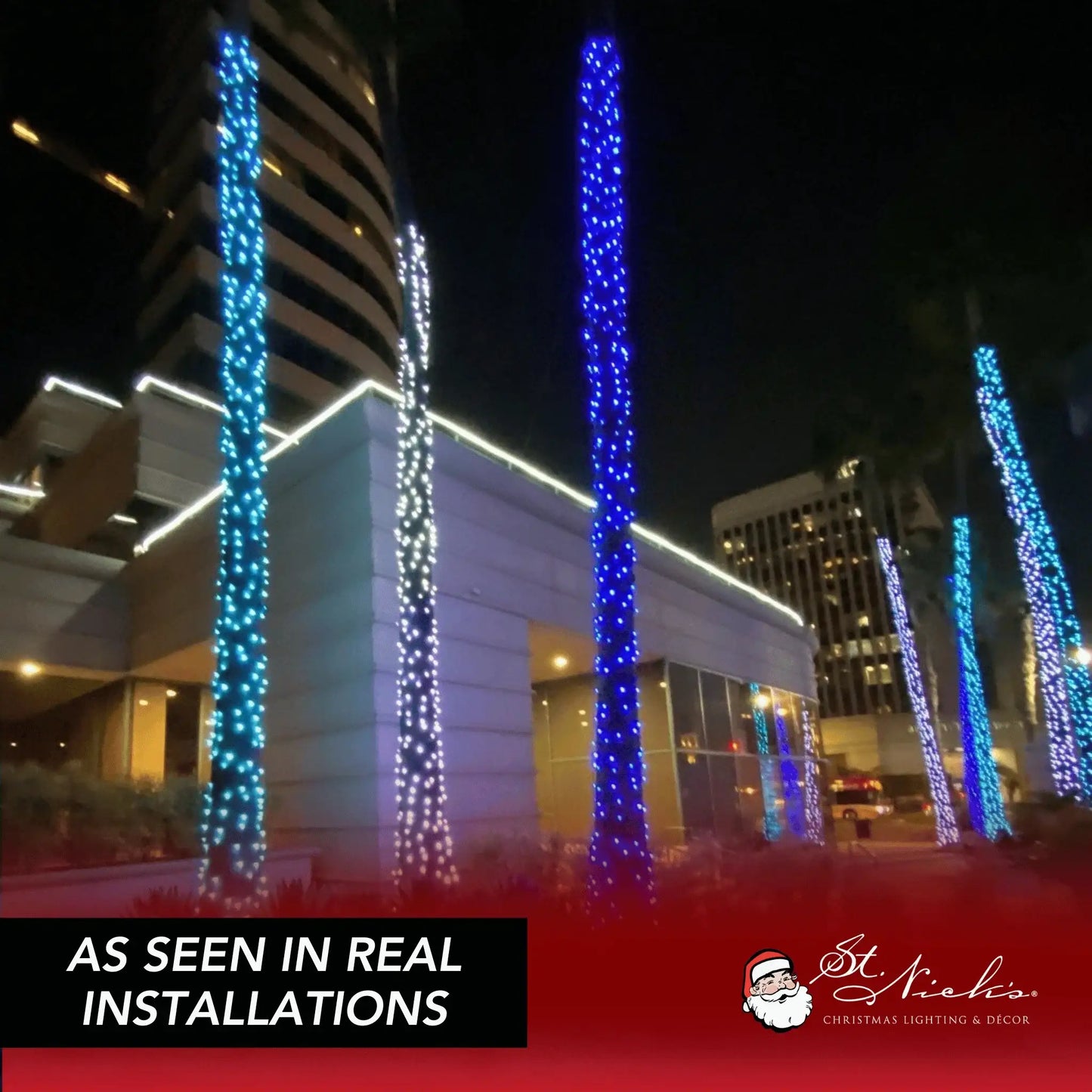 LED Mini Lights 5MM Pure White Twinkle Green Wire  6" Spacing