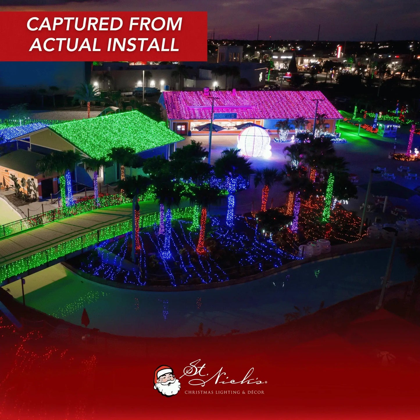 LED Mini Lights 5MM Purple Twinkle Green Wire 6" Spacing